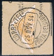 Ponta Delgada, 1892/3, # 1, Bipartido, Used - Ponta Delgada