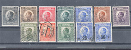 Yugoslavia Kingdom 1924 Mi#176-185 And 1925 Mi#186-187 Used - Gebraucht