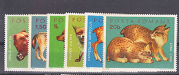 Romania 1972 Animals Mi#3005-3010 Mint Never Hinged - Unused Stamps