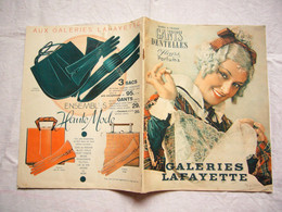 Catalogue Pub Années 30 Les Galeries Lafayette Paris - Publicités