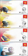 CHINA 2011-11 ShenZhou-8 First Dock TG-1/ Recovery 3X Postage Space Cover - Asia