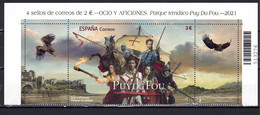 ESPAÑA 2021  ** MNH ED. 5469 PARQUES TEMATICOS. PUY DE FOU - Unused Stamps