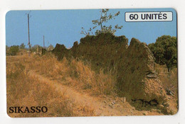 MALI REF MV CARDS MAL-30 60U SIKASSO (au Verso Logo Schlumberger NOIR) - Mali