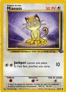 Carte Pokemon Wizards 56/64 Miaouss 50pv 1995 - Wizards