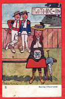 HORSE RACING HUMOUR   TWO TO ONE ON    RAPHAEL TUCK RACING ILLUSTRATED  SERIES Pu 1904 - Humour
