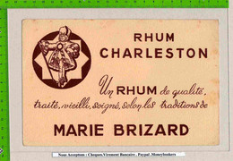 BUVARD : RHUM  Charleston Marie Brizard - Liquor & Beer