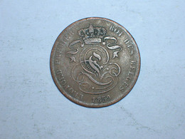 BELGICA 2 CENTIMOS 1859 (9196) - 2 Cent