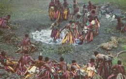 Fiji - Men From Bega Island Firewalking 1962 - Fidji