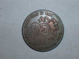 BELGICA 2 CENTIMOS 1876 (9205) - 2 Cent