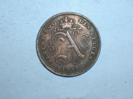 BELGICA 2 CENTIMOS 1912 FR (9215) - 2 Cents