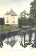 Tilff - Château De M. De Sauvage (un Coin Du Parc) Colorisée Photo Bertels - Esneux