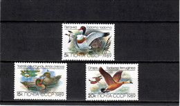 Russia & USSR 1989 . Ducks (Flora).3v.  Michel # 5965-67 - Nuevos