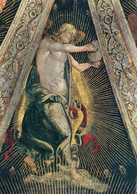 CARTOLINA  LORETO,MARCHE,L.SIGNORELLI (1491-1496)SAGRESTIA DI S.GIOVANNI-ANGELO CHE SUONA,STORIA,MEMORIA,NON VIAGGIATA - Ancona