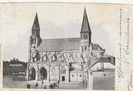 ** 78  ***  POISSY  L'église -  Précurseur Timbré Excellent état - Plaisir