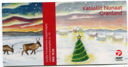 GREENLAND 2008  Christmas Self-adhesive Booklet MNH / **  Michel 523-24;  SG  SB31 - Carnets