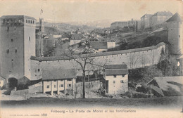 Fribourg La Porte De Morat Et Les Fortifications - Murten