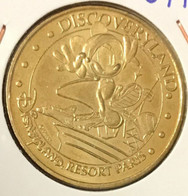 77 DISNEYLAND N°6 DISCOVERYLAND DISNEY MICKEY MDP 2006 MÉDAILLE SOUVENIR MONNAIE DE PARIS JETON MEDALS COINS TOKENS - 2006