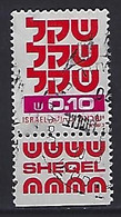 Israel 1980-84  Shegel  0.10  (o) Mi.830 - Gebruikt (met Tabs)