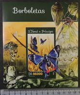 St Thomas 2016 Butterflies Insects S/sheet Mnh - Volledige & Onvolledige Vellen