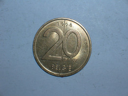 BELGICA 20 FRANCOS 1998 FL (9292) - 20 Francs