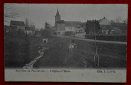 CPA 1910 Souvenir De Plainevaux, Neupré - L'Eglise Et L'Ecole - Neupre