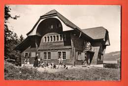 ZMA-27 RARE Gruyère, Chalet St-Laurent La Biéla, La Roche Enfants Au Jeu Et Abbé.Glasson,circulé,timbre Manque - La Roche