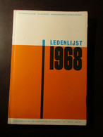 Koninklijke Vlaamse Ingenieursvereniging - Ledenlijst 1968 - Jaarboek Annuaire - Anciens