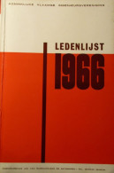 Koninklijke Vlaamse Ingenieursvereniging - Ledenlijst 1966 - Jaarboek Annuaire - Antiguos