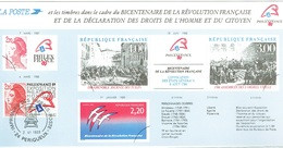 Carte Annonce De Philexfrance 89 Avec Timbre Oblitéré De L'Imprimerie Des Timbres-Poste De Périgueux - Andere