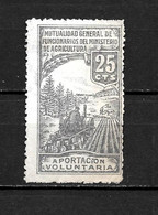 LOTE 1892 D // (C015)  ESPAÑA BENEFICENCIA APORTACION VOLUNTARIA - Liefdadigheid