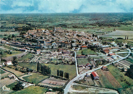 / CPSM FRANCE 47 "Montflanquin, Vue Aérienne" - Monflanquin