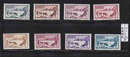 St,Pierre Miquelon 1938 Dog Chien MNH 8V - Altri & Non Classificati