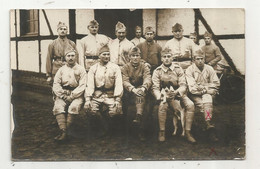 Cp , Carte Photo , Militaria ,militaires , Chien ,1928, écrite - Personajes