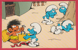 Les Schtroumpfs  - Peyo / Cartoon Création 1992 ( Voir Verso ) - Fumetti