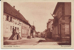 67- 80202  -  DRULINGEN   -   Rue Principale  En 1939 - Drulingen