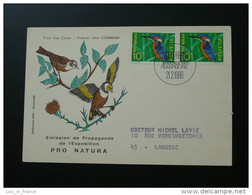 Carte Maximum Maximum Oiseau Bird Ed. Laboratoire Veyron Suisse 1966 - Oblitérations & Flammes