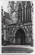 Hereford. -  Cathedral : West Entrance Porch - Hertfordshire