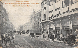 PARIS-75002- 130 RUE REAUMUR- NOUVEAU LOCAUX DE LA COMPAGNIE DE A MACHINE A ECRIRE YOST - Paris (02)