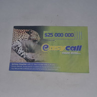 Zimbabwe-(zw-eas-ref-0001/6)-easy Call-(7)-(25.000.000)-(1063-2886-4881-6521)-used Card+1card Free - Simbabwe