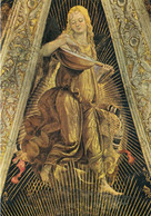 CARTOLINA  LORETO,MARCHE,L.SIGNORELLI (1491-1496),SAGRESTIA DI S.GIOVANNI-ANGELO CHE SUONA,STORIA,NON VIAGGIATA - Ancona