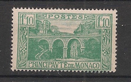 Monaco - 1924 - N°Yv. 97 - 1f10 Vert - Neuf Luxe ** / MNH / Postfrisch - Otros & Sin Clasificación