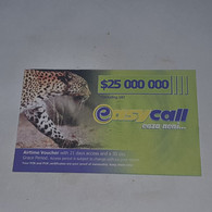 Zimbabwe-(zw-eas-ref-0001/14)-easy Call-(15)-(25.000.000)-(1062-9828-8573-7920)-used Card+1card Free - Zimbabwe