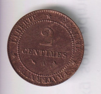 2 Centimes France 1897 A SUP - Autres & Non Classés