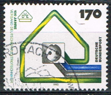 ALL-344 - RFA  ALLEMAGNE FEDERALE N°1480 Obl. Centenaire De La Fédération Des électroniciens - Used Stamps