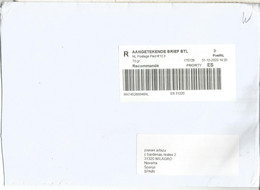 HOLANDA CC CERTIFICADA ATM LABEL - Lettres & Documents