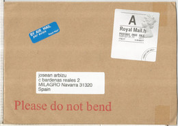 REINO UNIDO CC ATM LABEL ROYAL MAIL - Briefe U. Dokumente