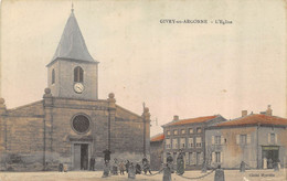 CPA 51 GIVRY EN ARGONNE L'EGLISE  Colorisée - Givry En Argonne