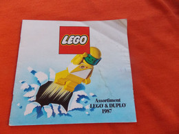 Lego Catalogus Assortiment Lego & Duplo 1987 - Cataloghi