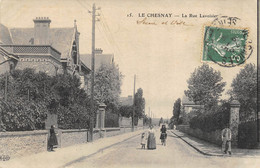 CPA 78 LE CHESNAY LA RUE LAVOISIER  Peu Fréquente - Le Chesnay