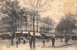 PARIS-75015-PLACE DE L'EGLISE DE GRENELLE, RUE DU COMMERCE ET RUE DES ENTREPRENEURS - Paris (15)